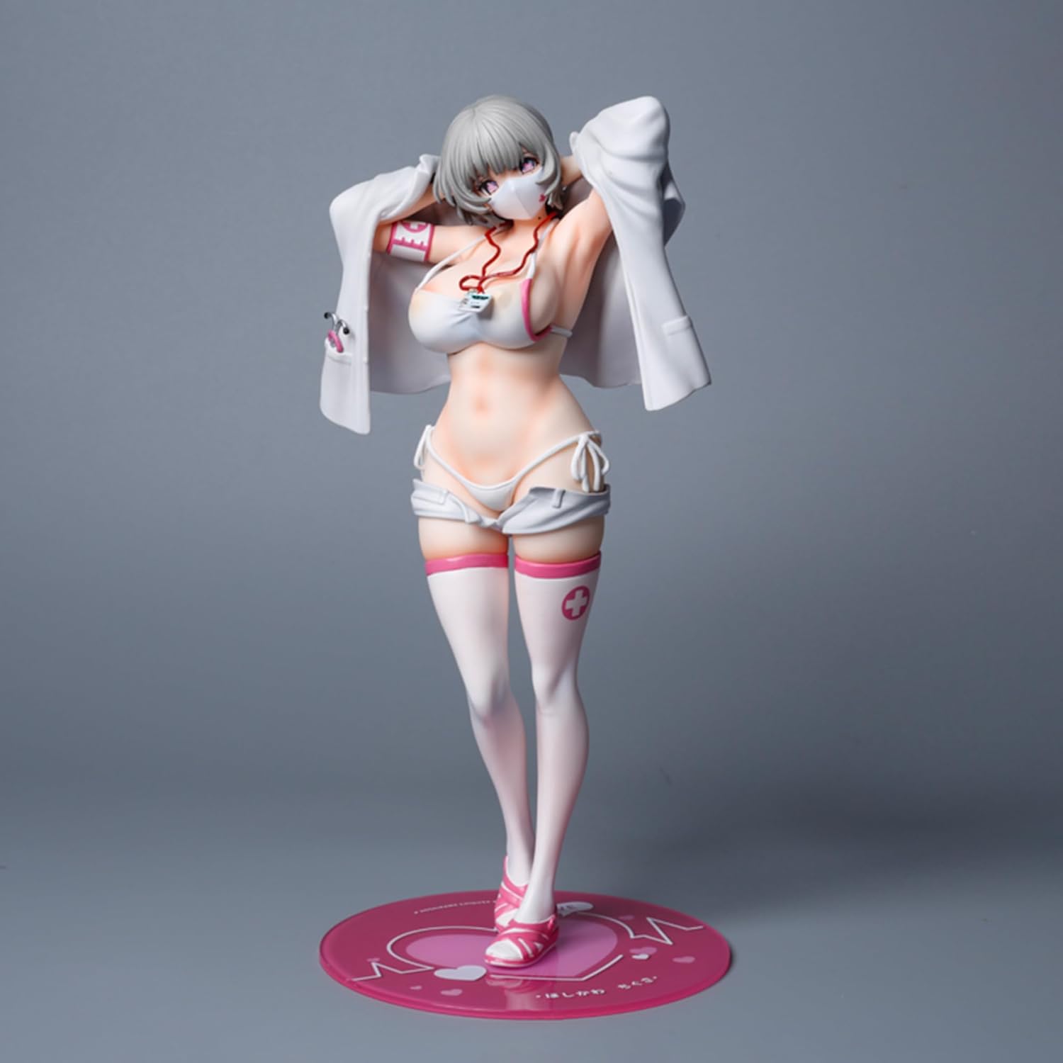Zatanend Ecchi Figure Nurse(Pro Ver.) Anime Girl Figure Waifu Hentaii Figures .Sexy Action +18 Uncensored Collection Gift Model Toys (No Retail Box)