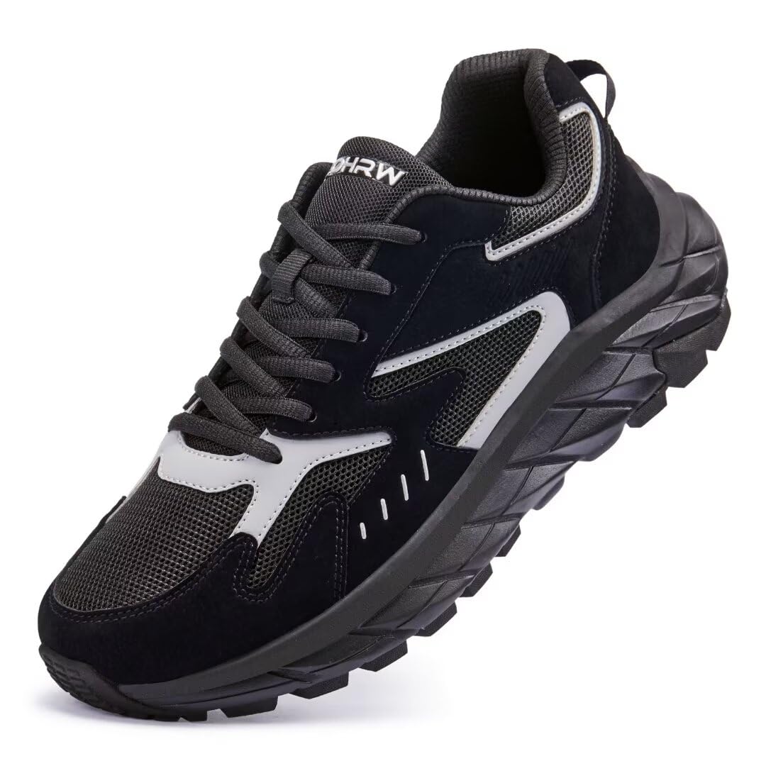 Sponsored Ad – Men Extra Wide Fit Trainers Walking Shoes Comfortable Go Walk Shoes with Arch Support for Swollen Feet