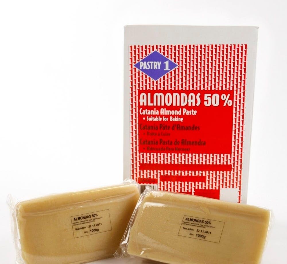 Almond Paste 50% - Baking (raw) - 1 block - 2.2 lbs