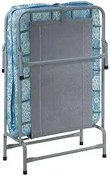 Cama Dobrável Solteiro Camping Acampamento Com Colchão