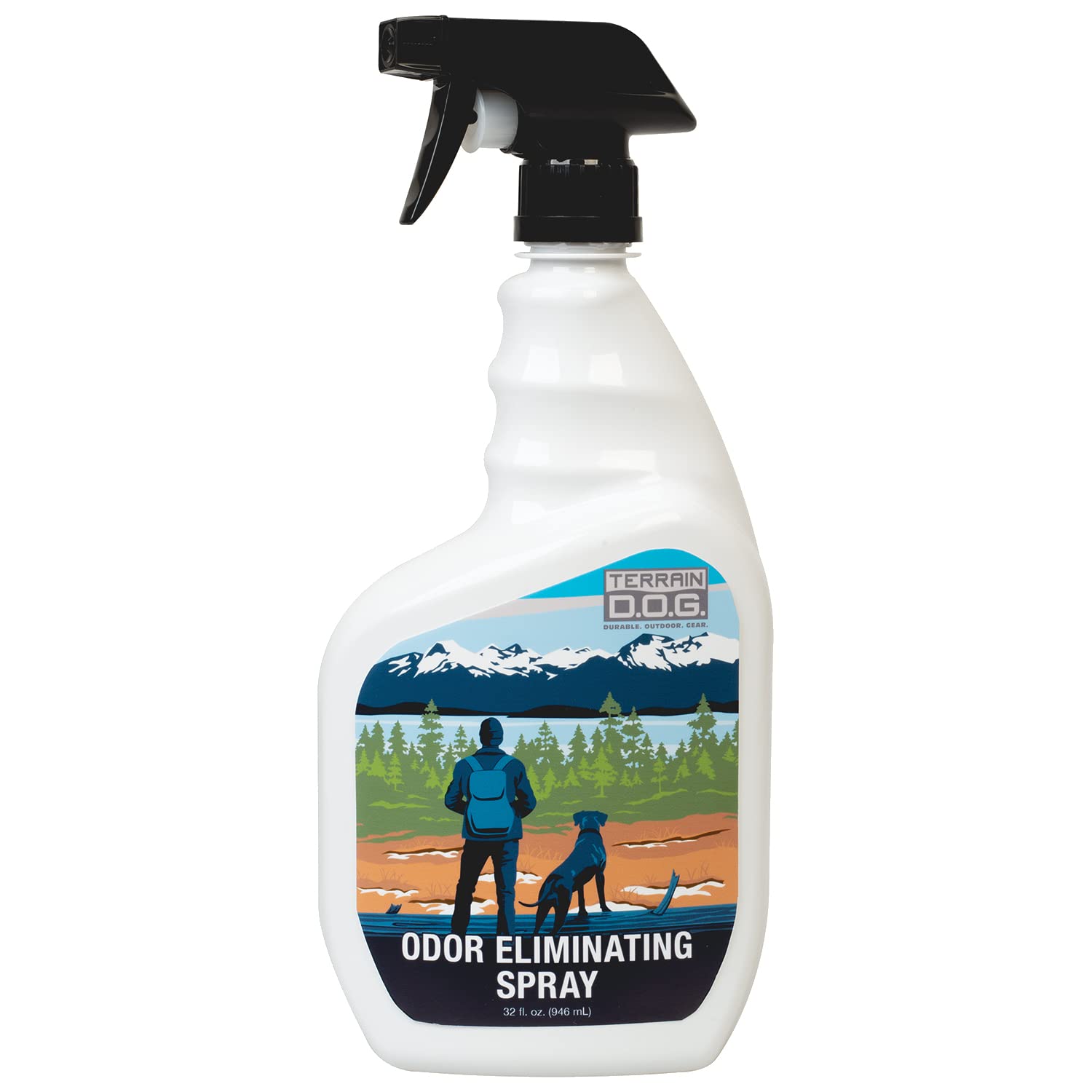 Spray anti-odeurs Terrain D.O.G. neutralisant efficace poil humide et chien mouillé