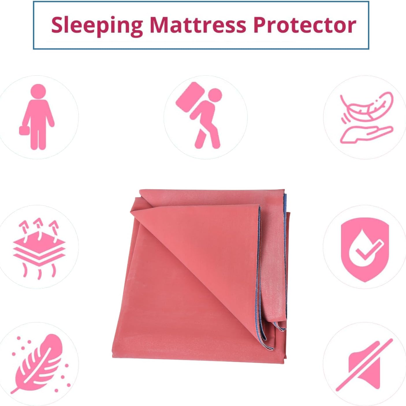 54’’ X 39’’ (Pack of 2) Washable Non-Absorbment Underpads, Waterproof Drying Nursing pads, Incontinence Bed Pads, Reusable Washable Pee Pads for Dogs, Rubberized Textile fabric for kids & Adults