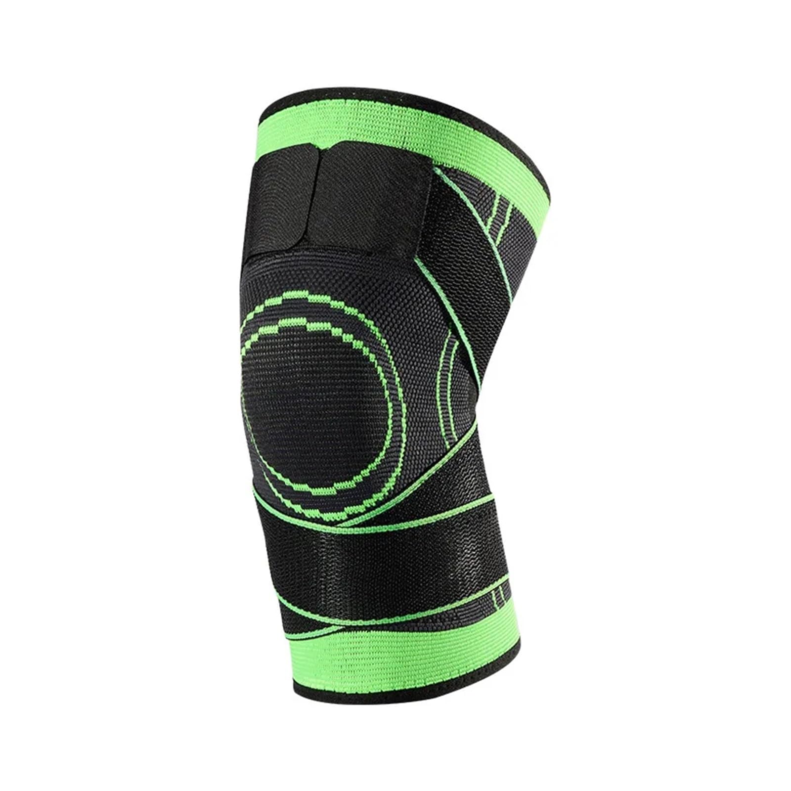 Rodilleras Deportivas Antideslizantes con Soporte y Calentadores, 2 Unidades, Mangas de compresión con Correas Ajustables para Correr, Entrenar y Usar Durante Todo el día.