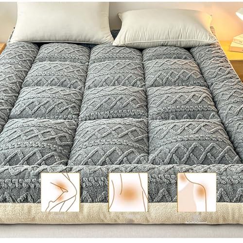 Japoński materac futon, miękkie składane łóżko, przenośny futon, do domu, pokoju gościnnego, akademika, na kemping i podróż, wygodne i wszechstronne rozwiązanie do spania