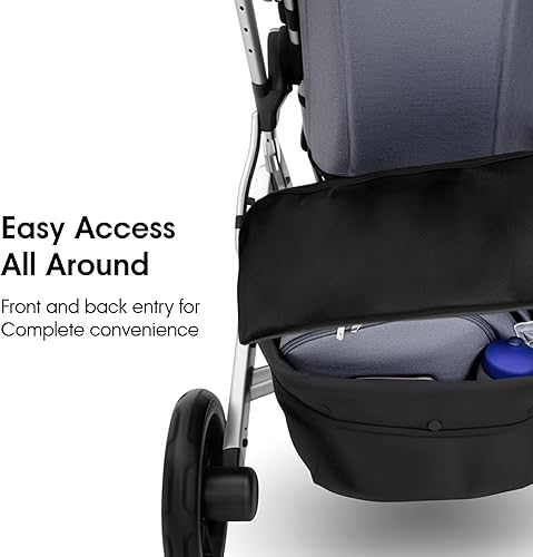 Miniatura 4 de Cubierta de cesta para cochecitos UPPAbaby Vista V2 y Vista V3, protege y oculta las pertenencias, fácil fijación y acceso, material resistente al