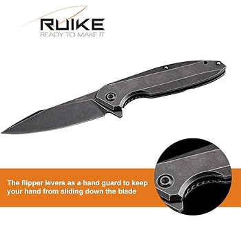 ruiページ Ruike Tactical Folding Knife Small Pocket Knife with Clip