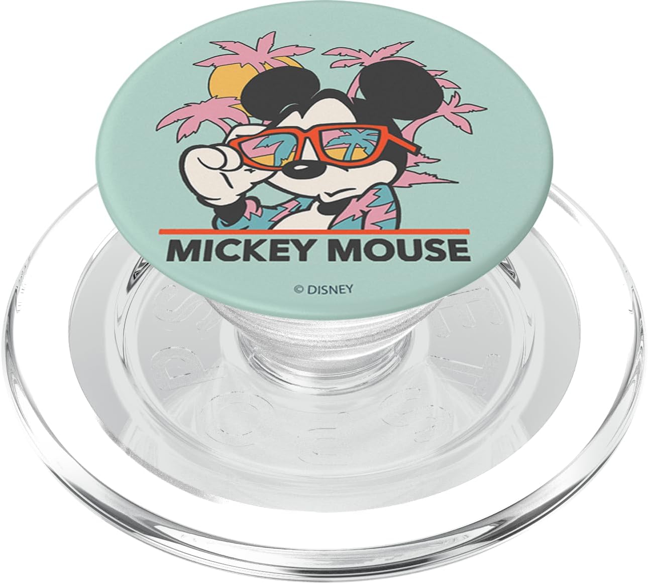 Disney Mickey And Friends Mickey Beach Portrait PopSockets MagSafe PopGrip for iPhone