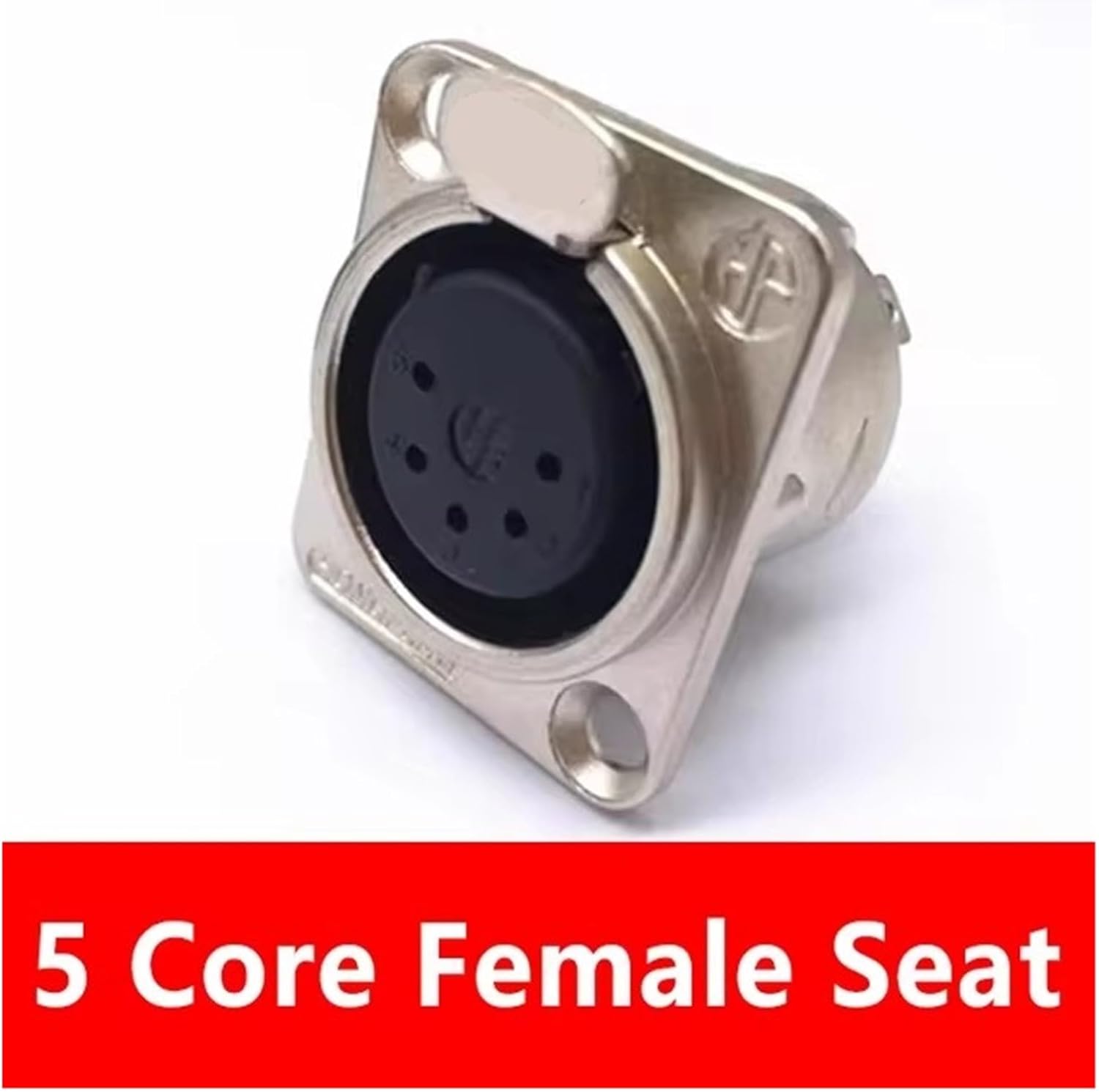 5/20/100PCS 3/4/5pin Male and Female Panel Audio Jack Connector Copper Contact Connector(5Pin Female)