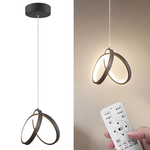 LED Pendant Light - Modern Island, Remote Dimmable, Smart APP,