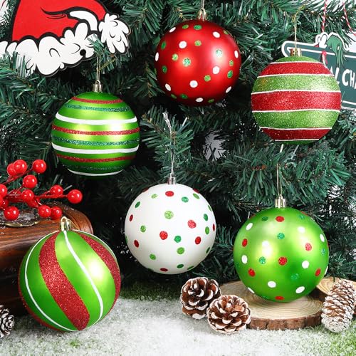 Boules de Noël scintillantes pour décoration de maison et fêtes - 5