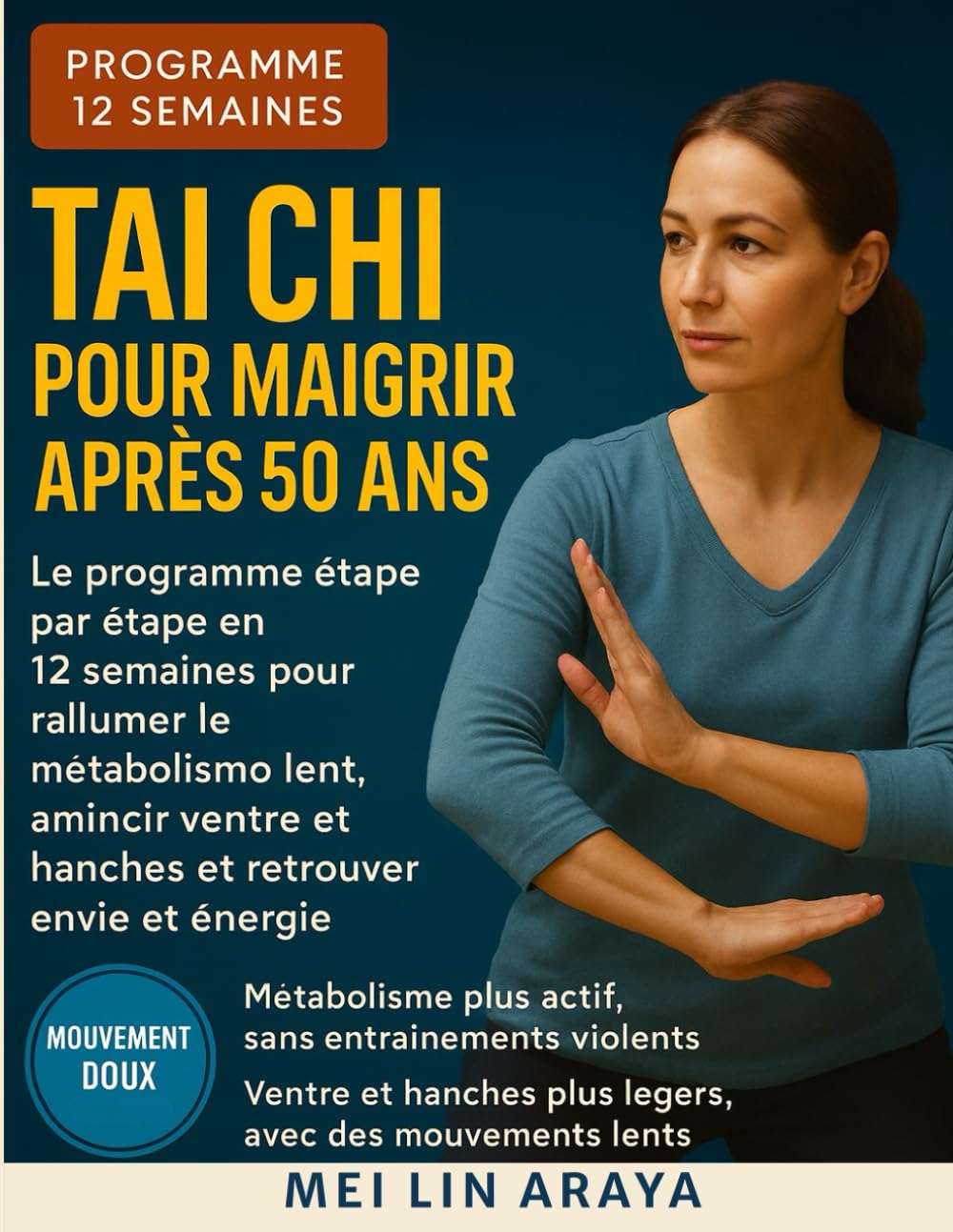 Tai Chi pour Maigrir après 50 ans: Le programme étape par étape en 12 semaines pour réactiver votre métabolisme ralenti, affiner votre ventre et vos hanches et retrouver votre énergie