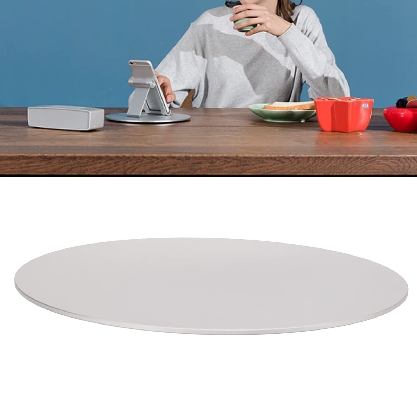 360° Drehbarer Monitor Drehfuß Aus Aluminium – Für IMac, Laptop, Topfpflanzen, 22 Cm Durchmesser