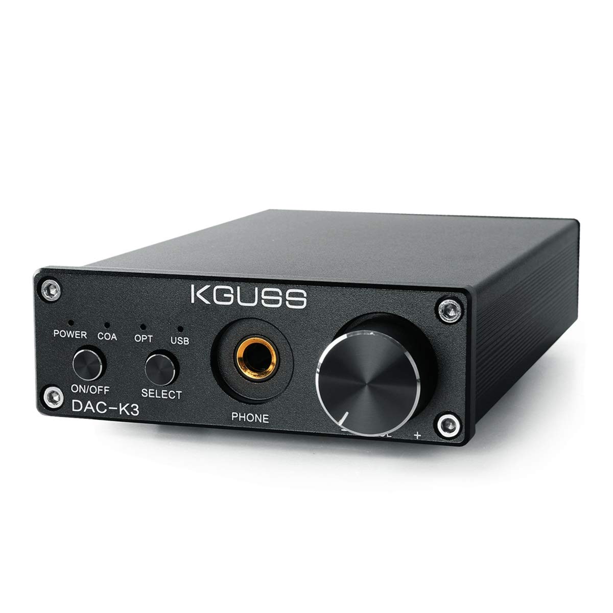 KGUSS DAC HiFi Headphone Desktop Amplifier 24BIT 192KHz OPA2134  AMP|Optical/Coaxial/USB/Android/iPhone(OTG) DAC Digital External Sound Card  Music