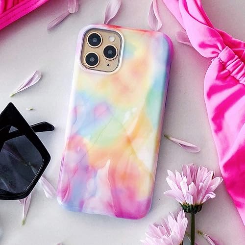 Miniatura 2 de Velvet Caviar Funda diseñada para iPhone 13 Pro, teñido anudado pastel probada en caídas de 10 pies compatible con MagSafe - forro protector de