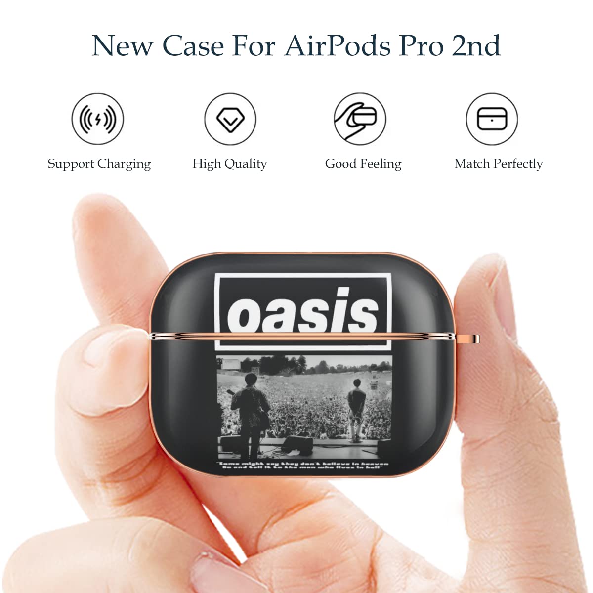 Amazon.co.jp: オアシス OASIS バンド AirPods Pro 2ケース オアシス