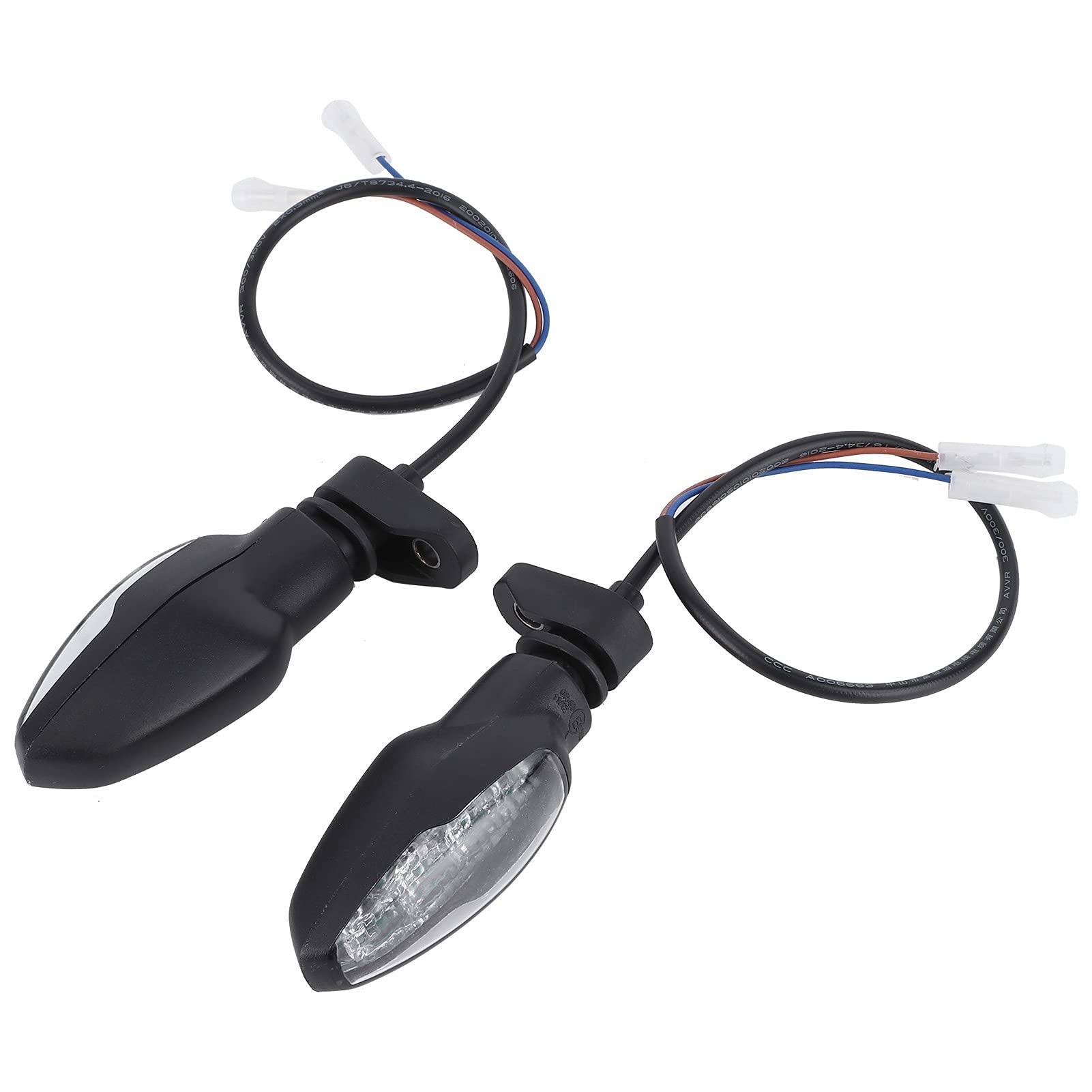 Indicatore di Direzione per Motocicletta per Tiger 800 1200 2017-2020 per Speed ​​Twin 1200 2016-2020, 1 Paio di Indicatori di Direzione Anteriori Ambra a LED per Motocicletta
