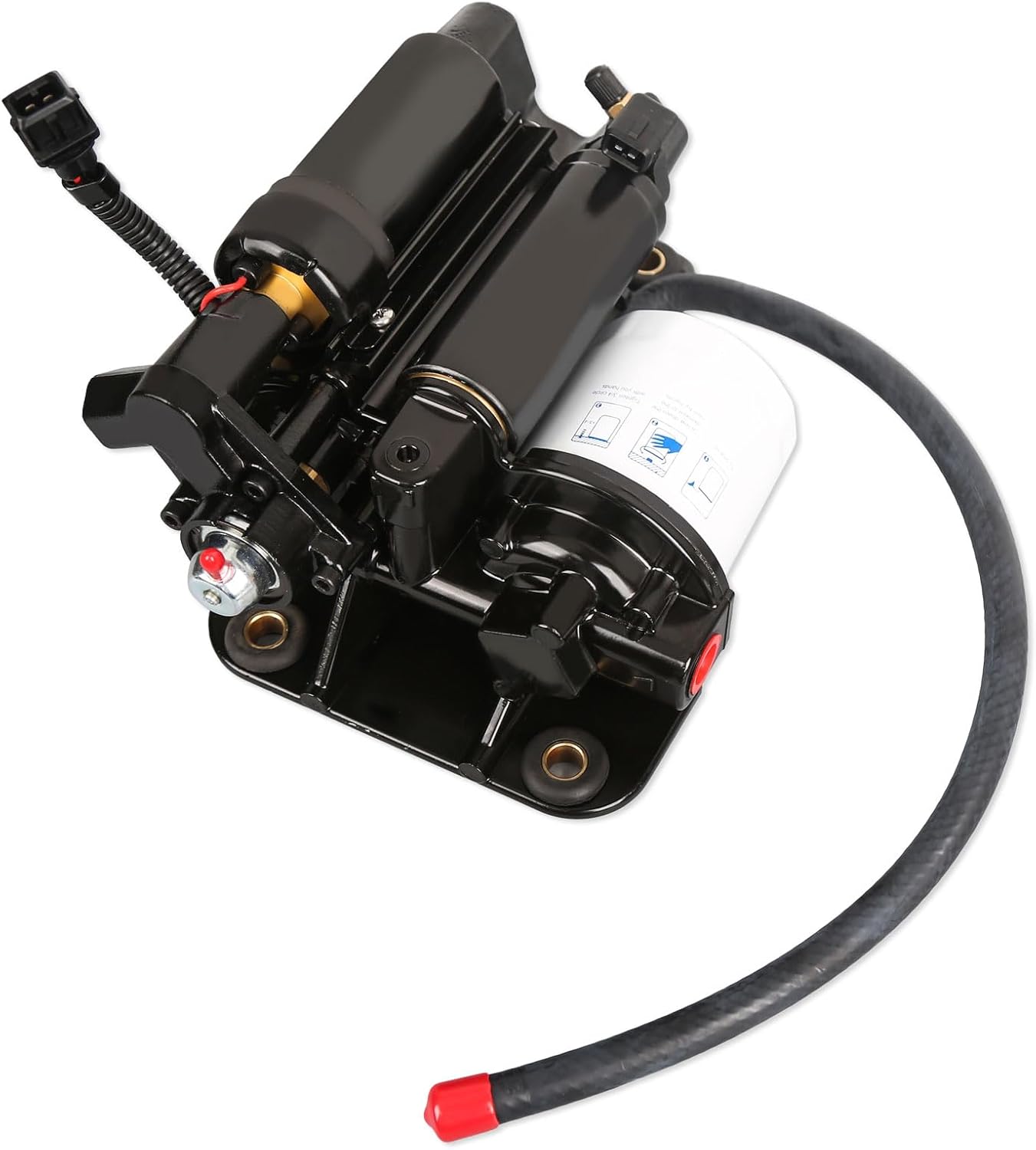 21608512 High Pressure Electric Fuel Pump Assembly Replacement For Volvo Penta 8.1L for 8.1GiCE-J 8.1GiCE-JF 8.1GiCE-M 8.1GiCE-MF 8.1GiCE-P 8.1GiCE-Q 8.1GiC-J 8.1GiC-JF 8.1GiC-Q