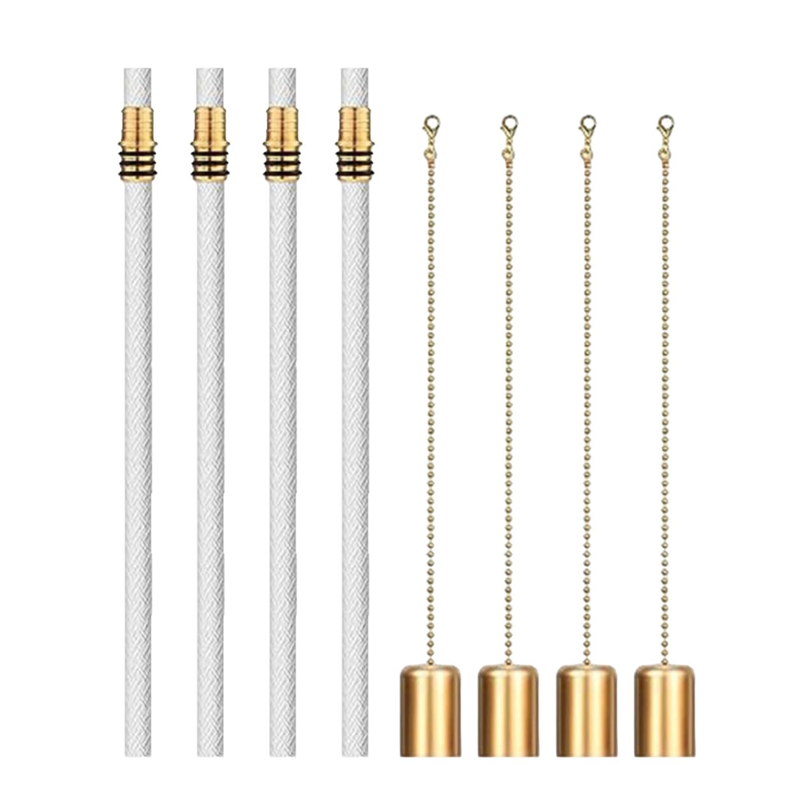 Jazuaiao Bottle Lamp Making Set Making Wine Bottle Lamp, Garden Torches Decoration, Wedding Decoration Oil Wicks