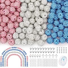 White, Light Blue & Pink