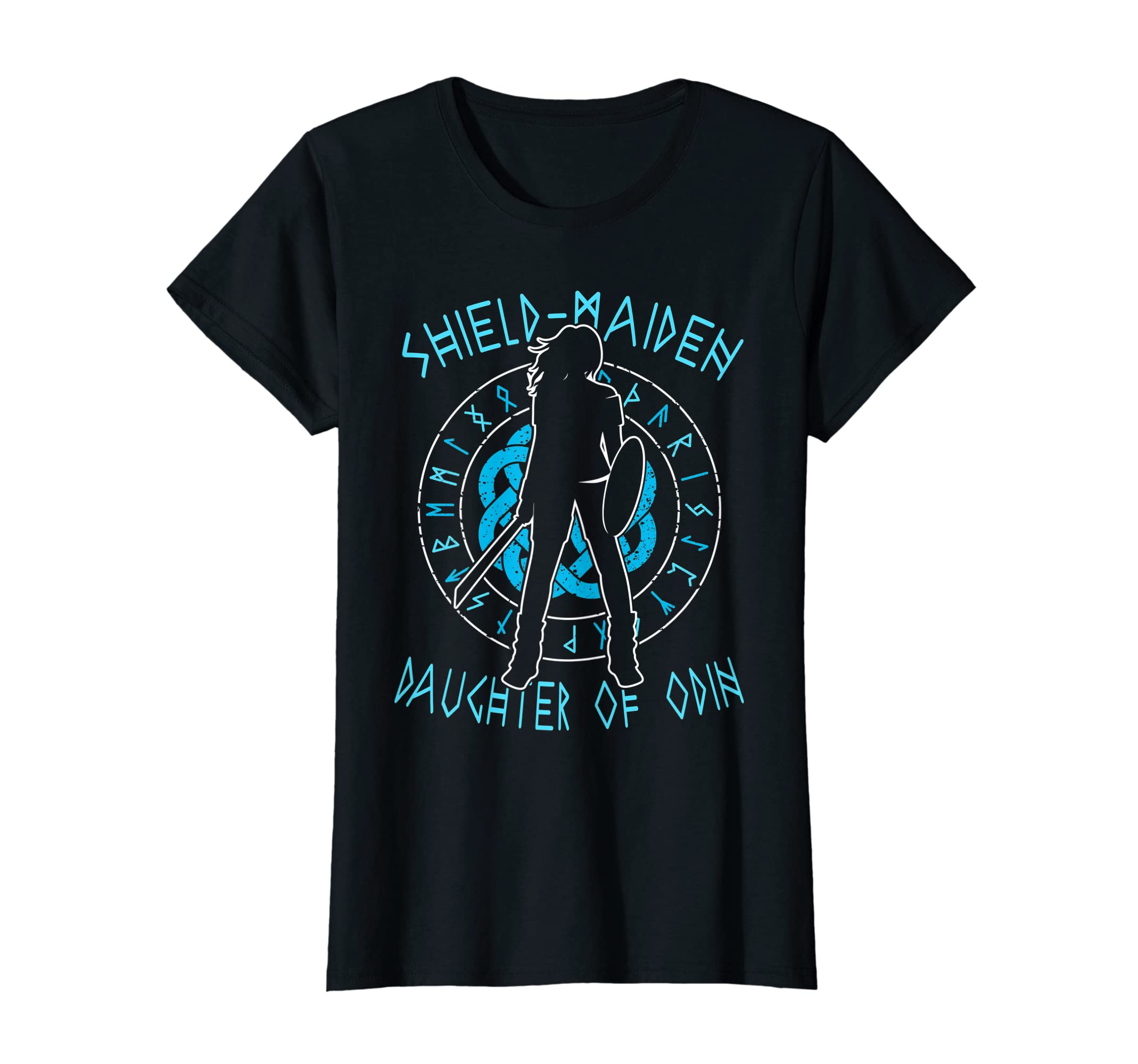 Viking Norse Mythologie Celtic RagnarokShield-Maiden - Daughter of Odin - Lagertha Viking T-ShirtOEKO-TEX STANDARD 100