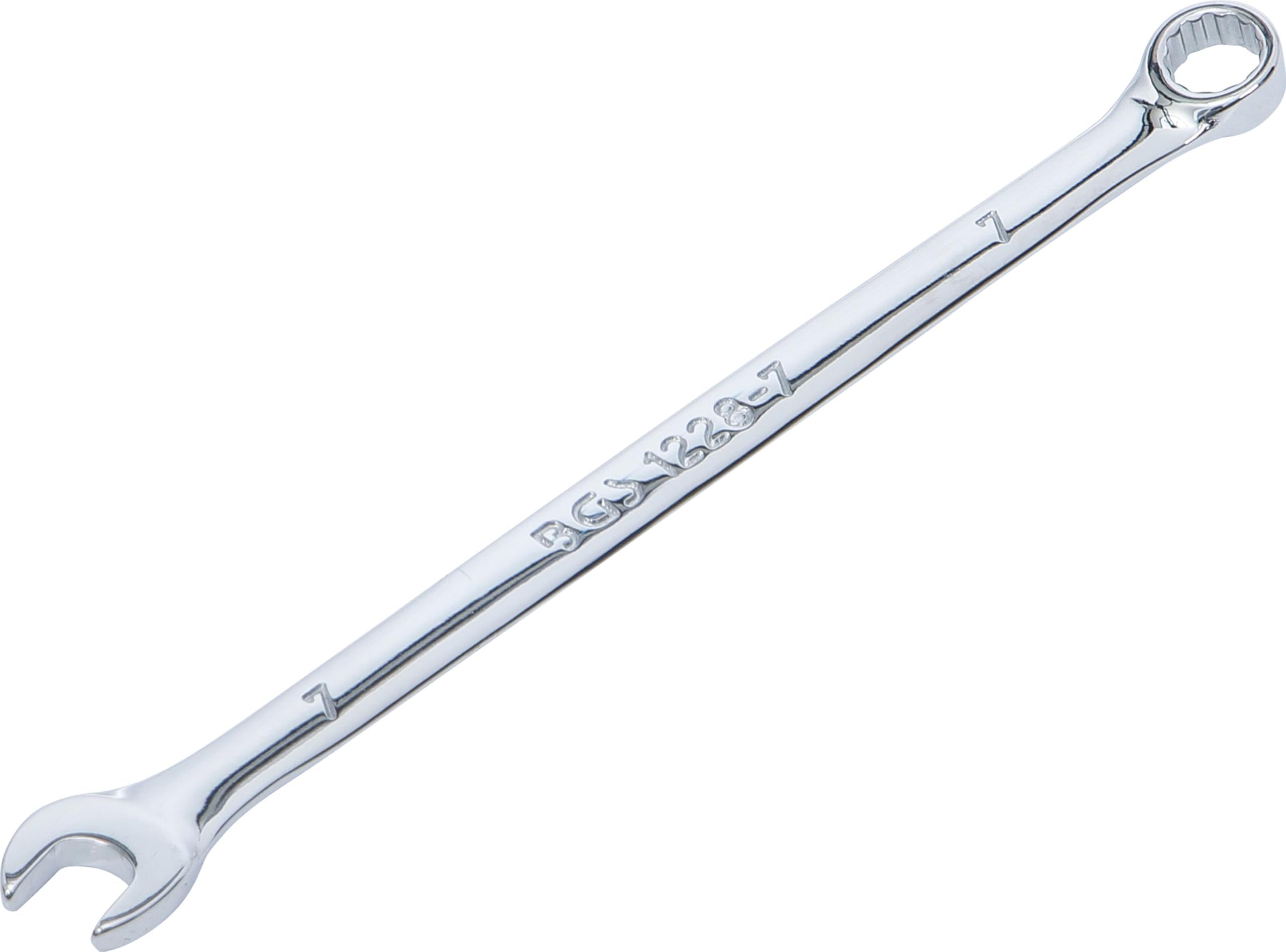 Bgs Silver 1228-7 | Combination Spanner | Extra Long | 7 Mm