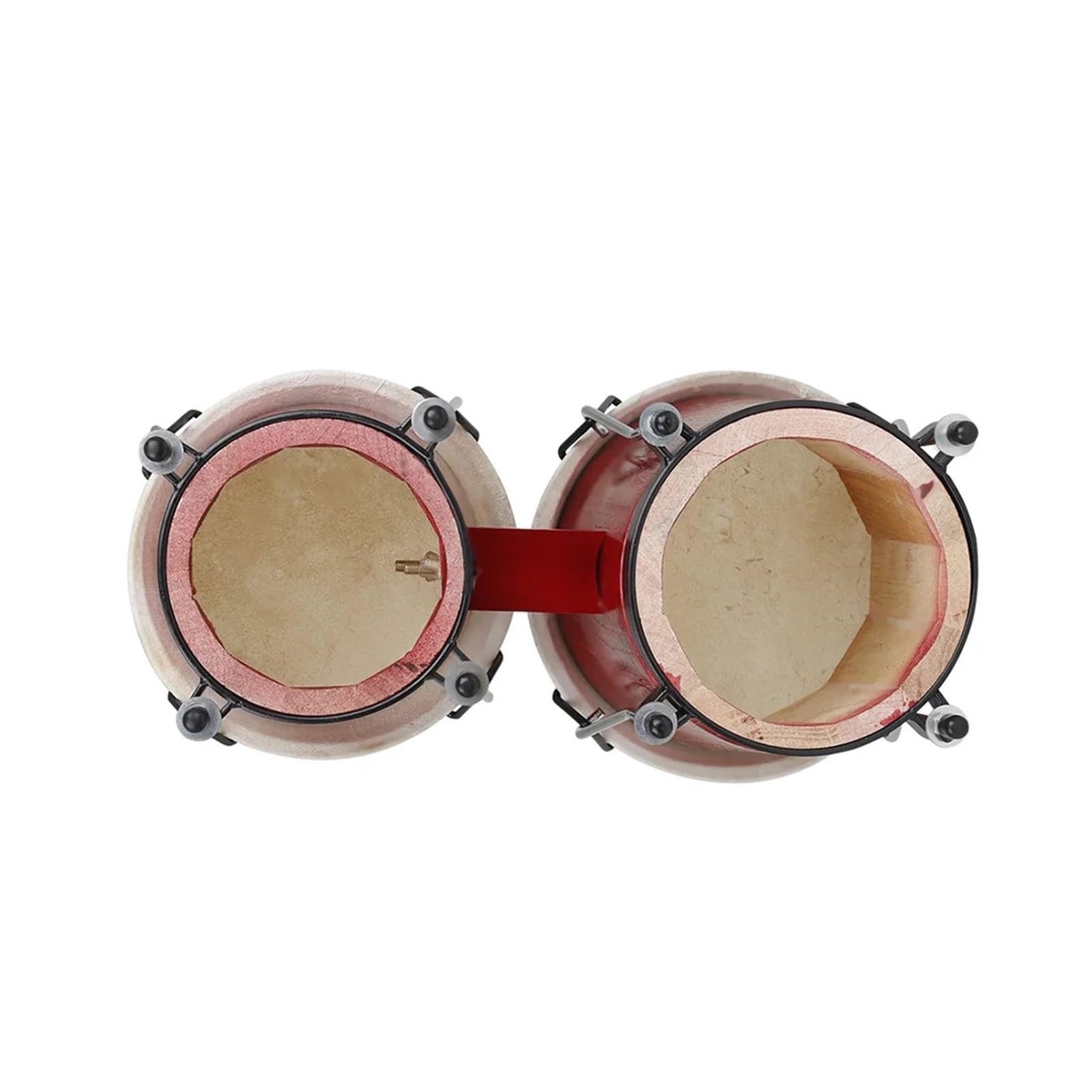 Bongos Tambor Bongo de madera, instrumento percusión sonido claro, pandereta gruesa, ritmo, música, afinación