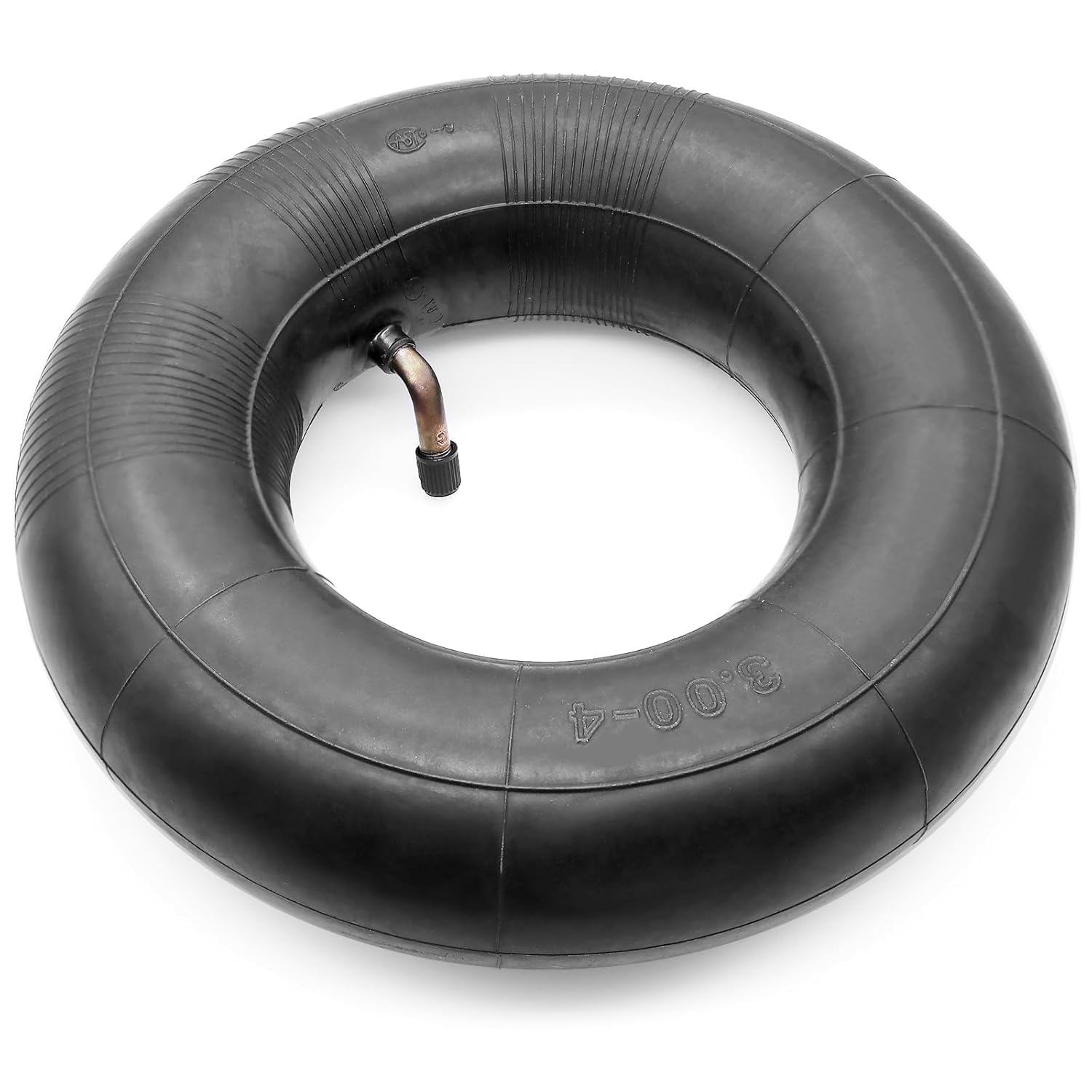 NETONDA Sackkarren Schlauch TR-87 Winkelventil 260x85mm NETONDA 2 Stück Schlauch 3.00-4 Mit Winkelventil - Für Sackkarren & Bollerwagen 260x85mm Innenschlauch