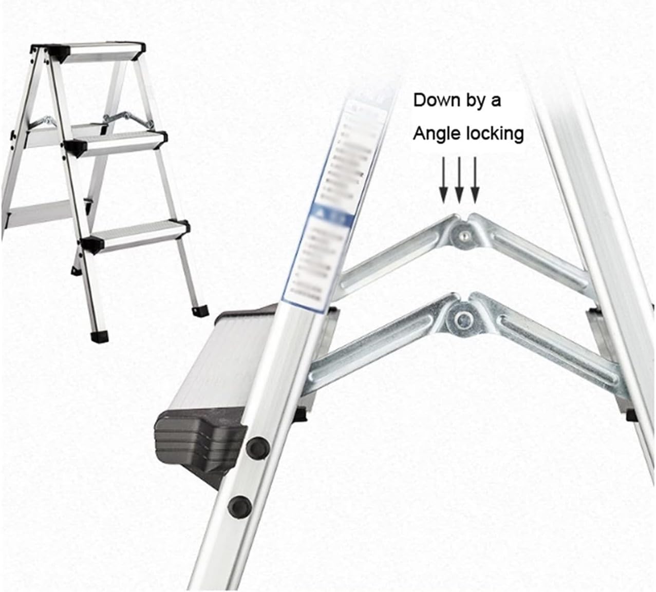 Step Ladder Foldable Ladder Stepping Stool Step Ladder Folding Ladders Indoor Stepladder Collapsible ladders Folding Step Stool