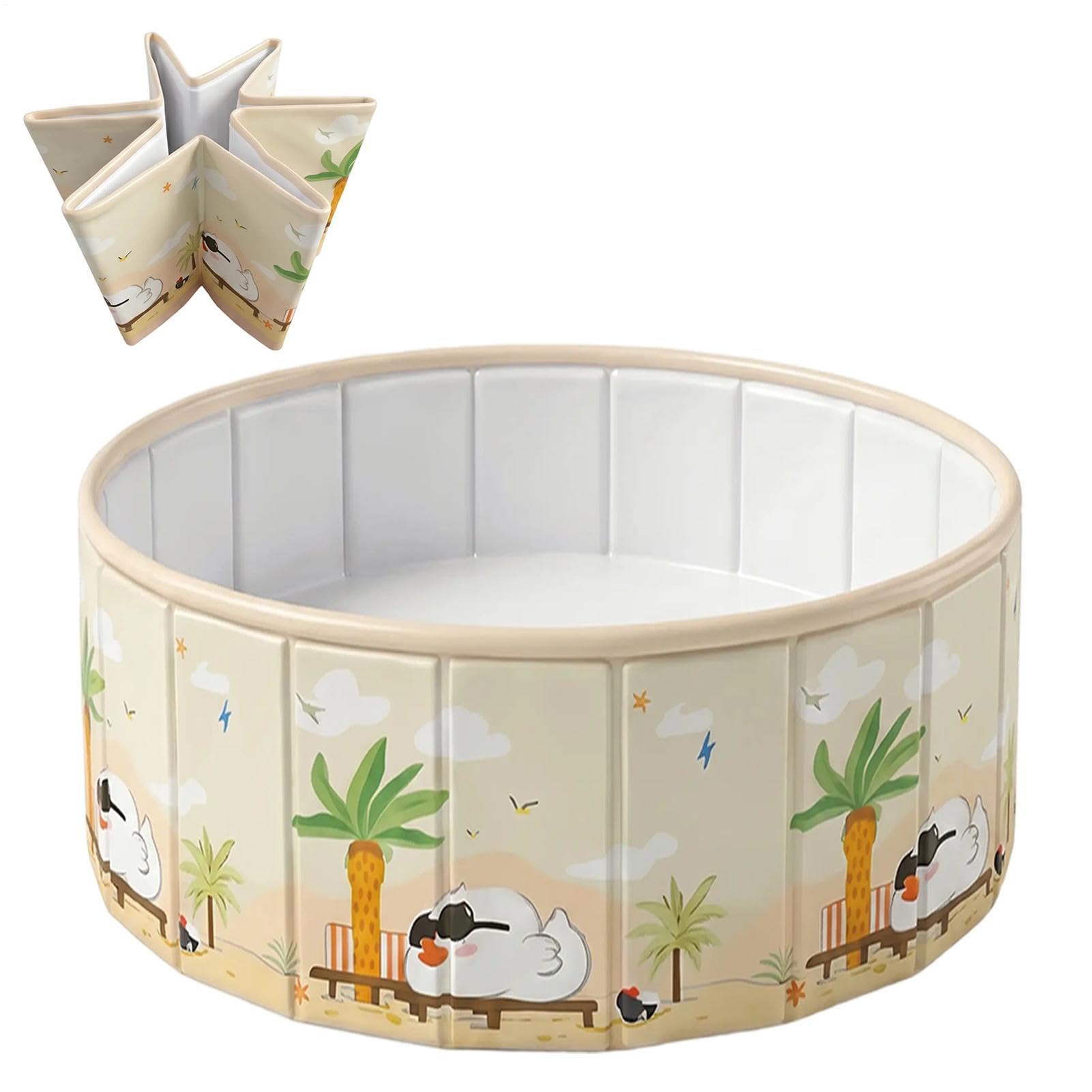 Foldable Swimming Pool Garden Dog Bathtub
