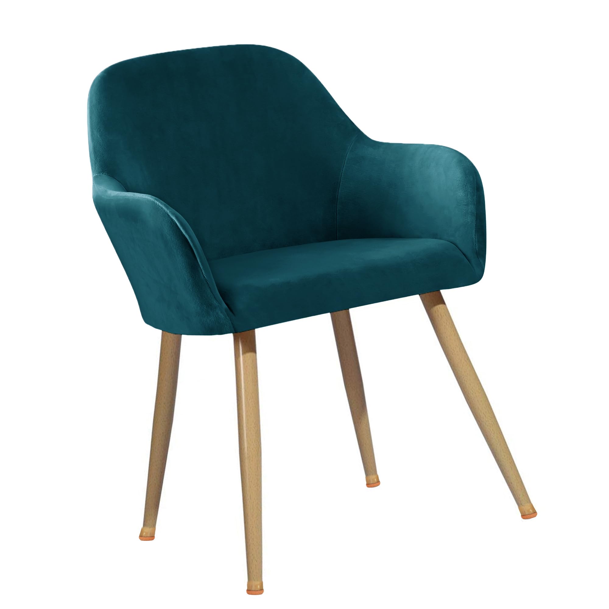 Housse de chaise velours extensible haut de gamme pour intérieur chic