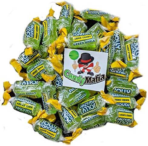 CandyMafia® Bundle - Jolly Ranchers® Hard Candy 1.2 Pound Bag + Magnet (Apple)