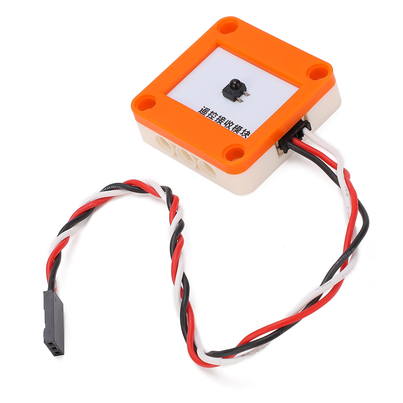 Infrared Receiver Module, IR Receiver Module Transmission Performance ABS Material Infrared Receiver Module HS0038 for Smart Robots for Smart Cars