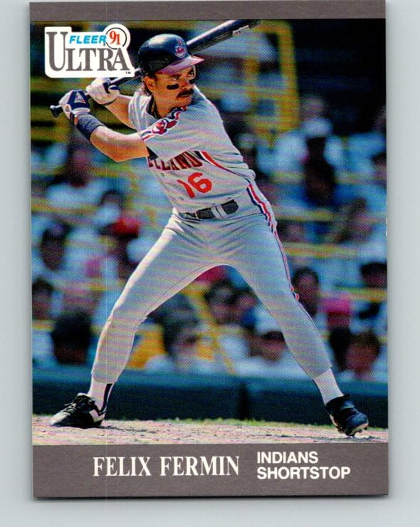 1991 Ultra #112 Felix Fermin NM-MT Cleveland Indians Baseball