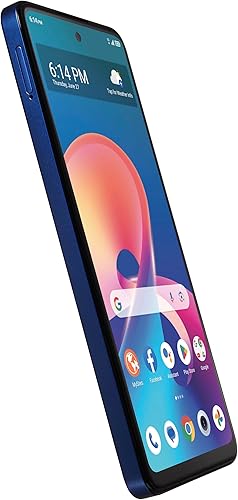 Miniatura 7 de Simple Mobile, TCL 50 XE 5G, 128GB, Teléfono inteligente prepago, azul, cámara de 50MP, bloqueado