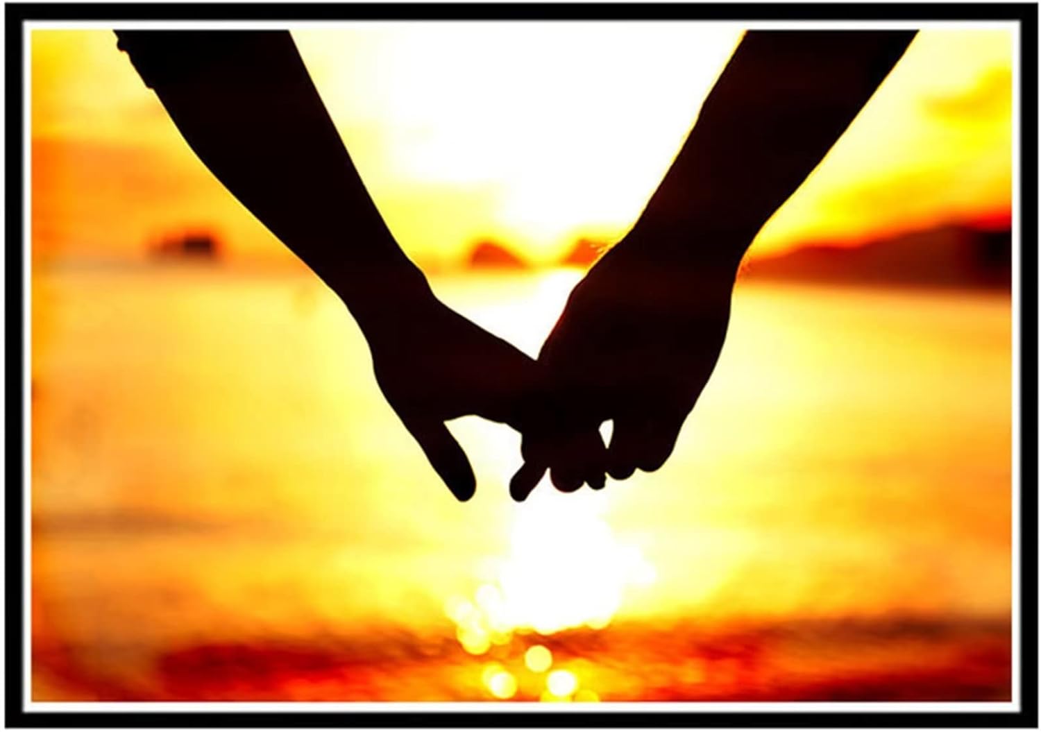 Peinture de Diamant - Main dans la Main