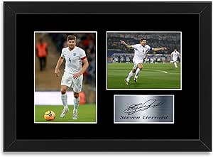 AFFICHE STEVEN GERRARD Affiche 45X32Cm Champions De Football EUR 14,90
