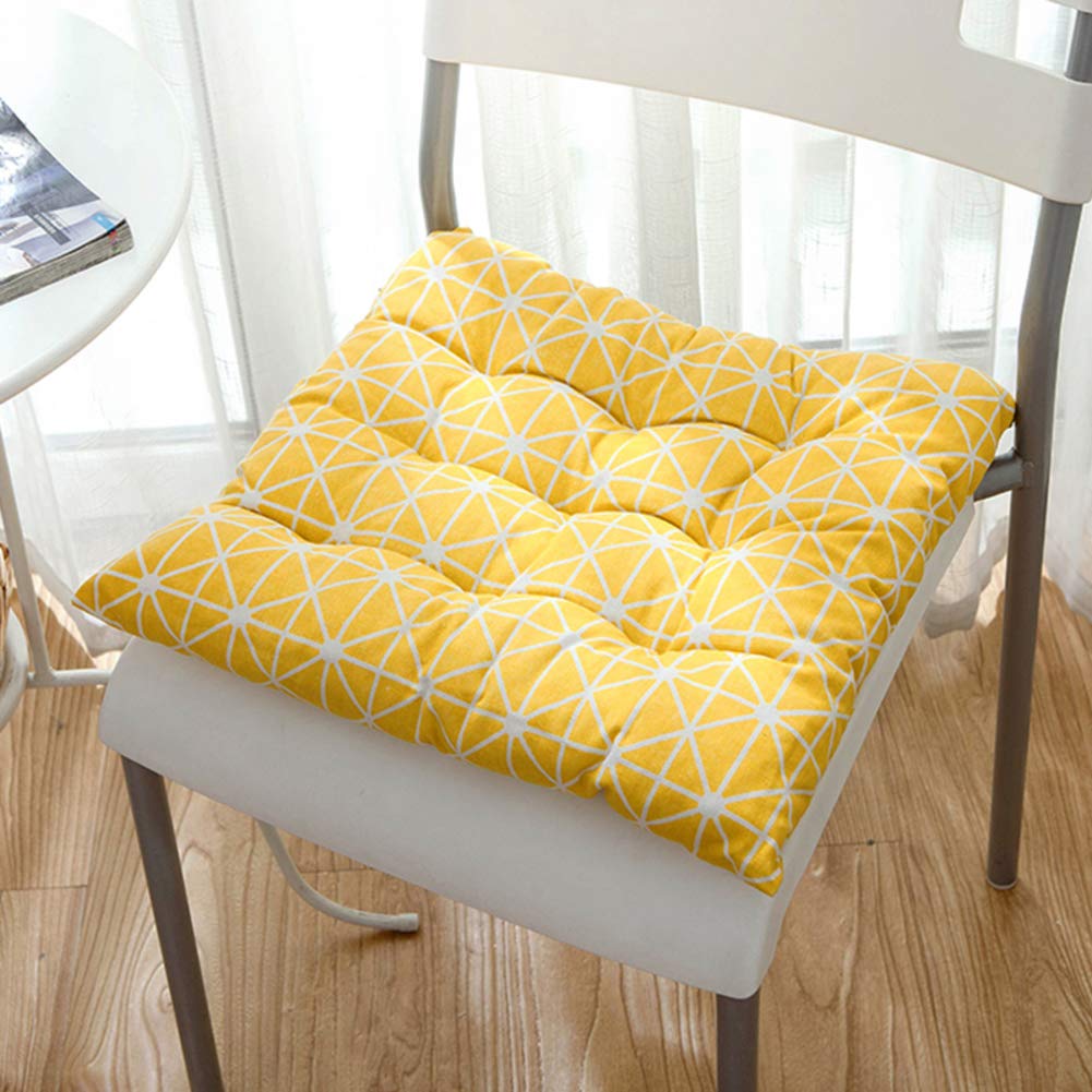 Coussin de sol carré 40x40 en coton et lin de qualité supérieure Modèle E