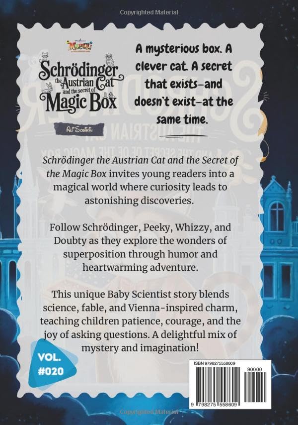 Schrödinger the Austrian Cat and the Secret of the Magic Box: A Quantum Curiosity Tale About a Clever Cat, a Mysterious Box, and the Magic of Wonder (Baby Scientist) image 3