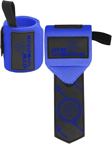 Miniatura 11 de Muñequeras – Envolturas de soporte premium de 18 pulgadas con lazo para el pulgar para levantamiento de pesas, culturismo y crossfit (1 par)