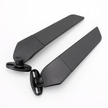 ホンダ　cbr250rr 純正ミラー 左右セット ブラック 美品 ホンダ ホンダHONDA ミラーASSY.,R.バツク KEN SEAN 部品番号