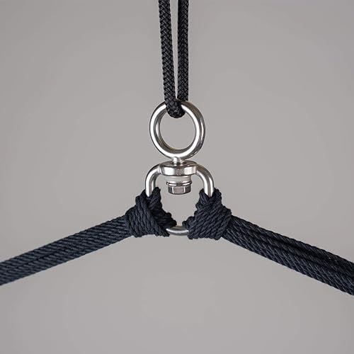 Vista 103 de LA SIESTA - Hamaca de algodón orgánico, modelo Habana Turrón