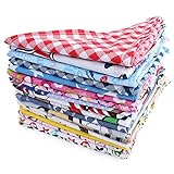 PET SHOW Pet Cat Puppy Dog Bandana Bibs Triangle Head Scarfs Accessories Assorted Color for Girls Pack of 5