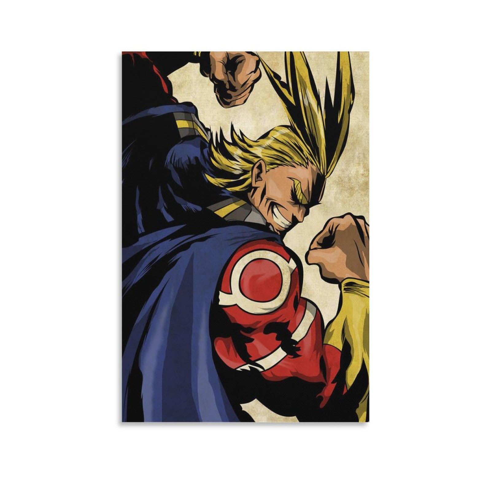 Amazon.co.jp: オールマイトポーズ漫画アニメポスター1