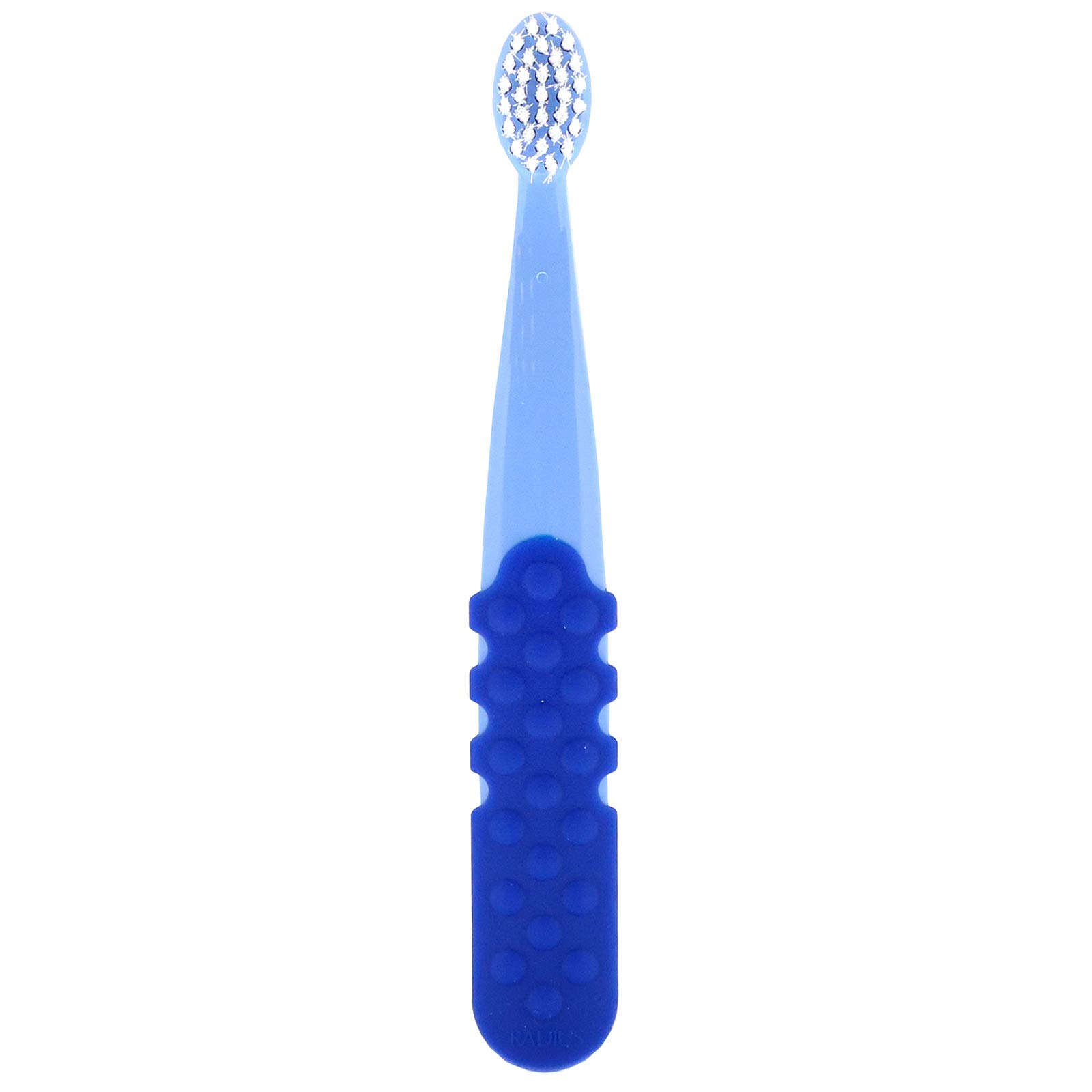 RADIUS, Totz Plus Brush, 3 Years +, Extra Soft, Blue, 1 Toothbrush, BPA Free, FDA Approved, for Ages 3 and Older