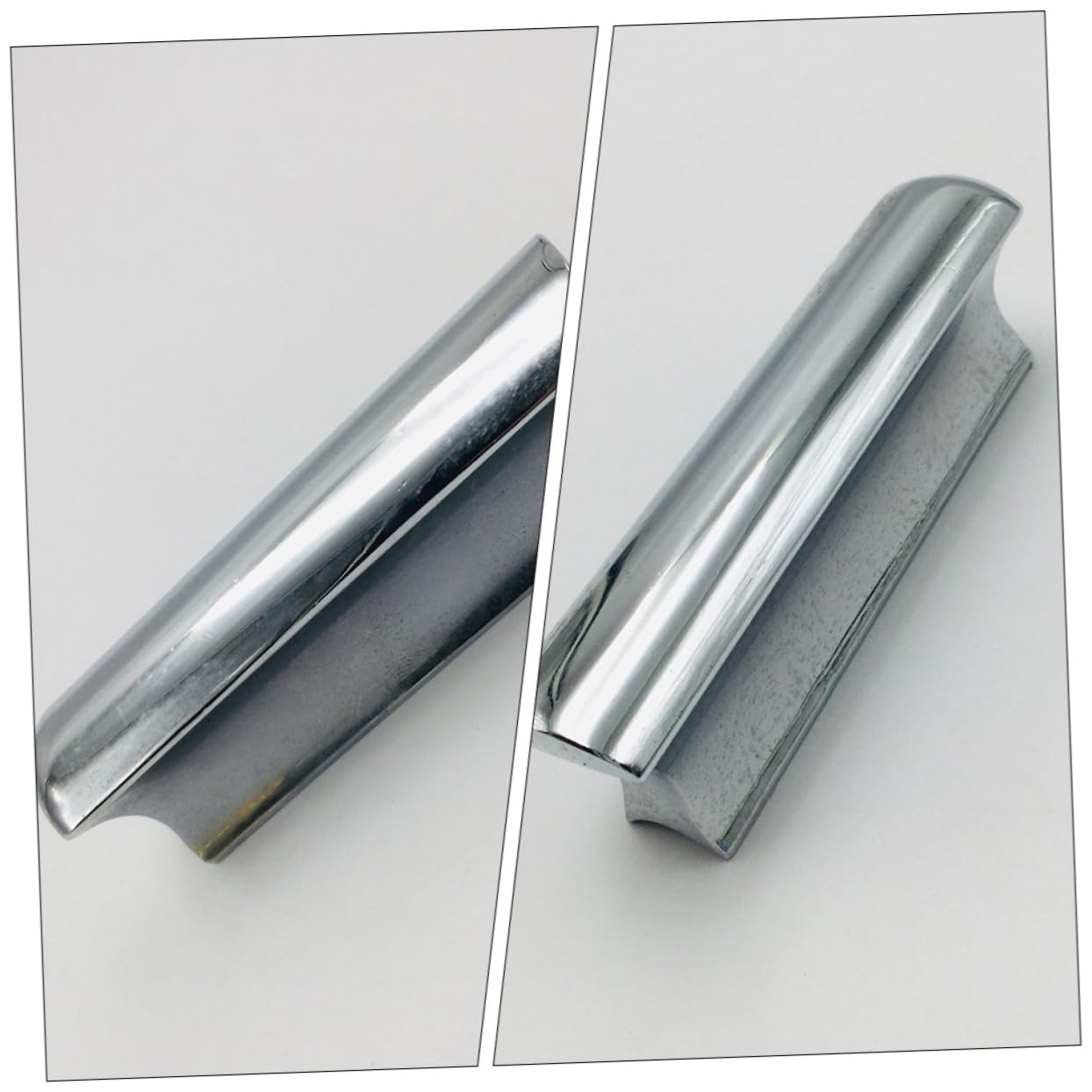 Toyvian Guitar Accessories Slides 2pcs Black Metal Sliders Stainless Guitar Tone Bars Practical Guitar Slide