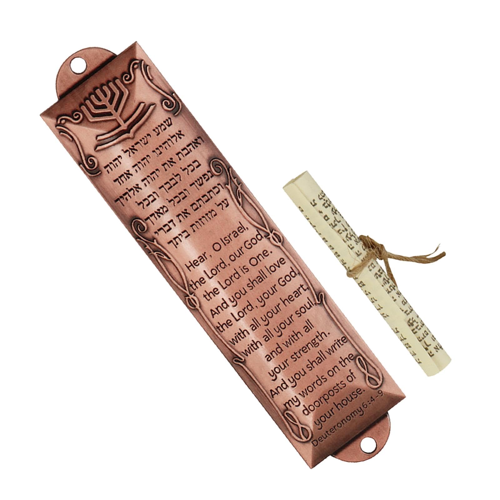 MYADDICTION Door Mezuzah Case Decor Alloy Mezuzah Ornament Mezuzah Plaque for House Wall C (B0CT32Q9YY) Amazon Price History, Amazon Price Tracker