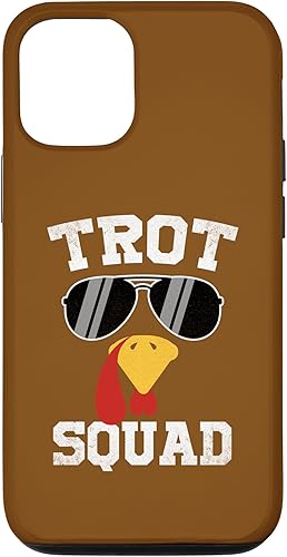 iPhone 14 Pro Running Turkey Sunglasses Trot Squad Thanksgiving Case