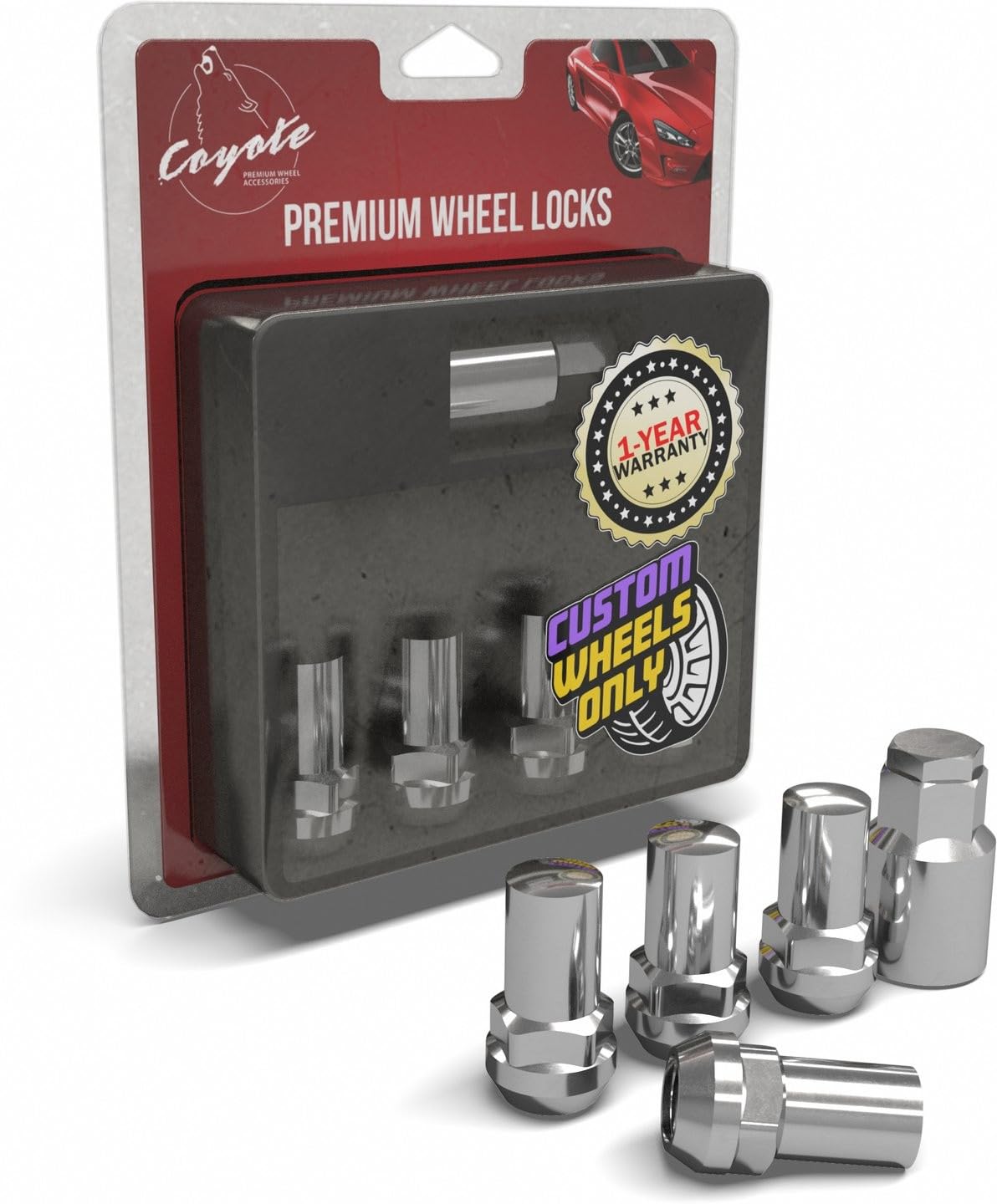 McGard Wheel Locks 24216 M14x1.5 ロックナット McGard M14-1.50 Thread 21mm, 22mm Hex Wheel Lock 24216 | O