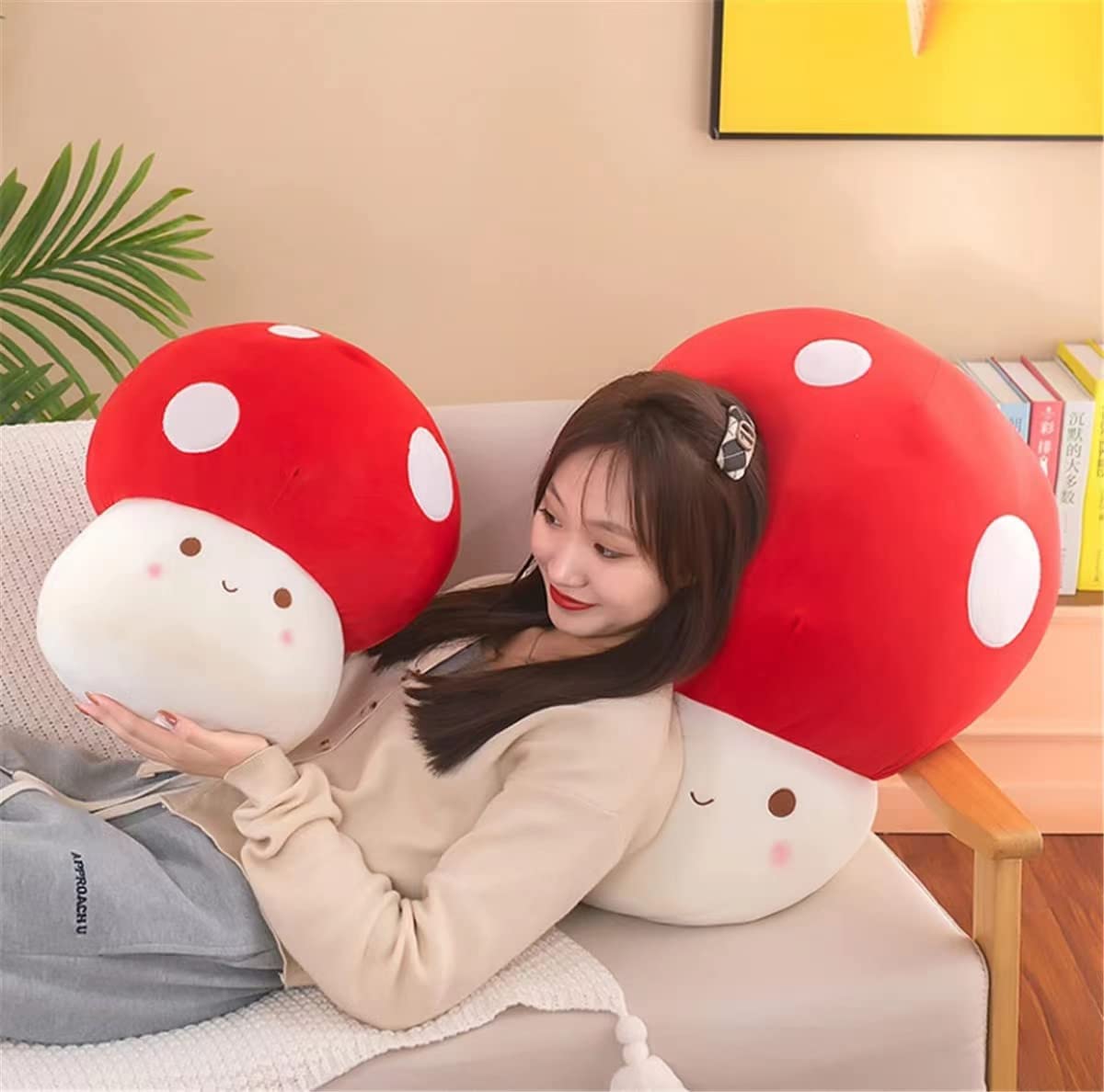 Amazon.co.jp: Djungelskog Murhroom ぬいぐるみ 20インチ かわいい