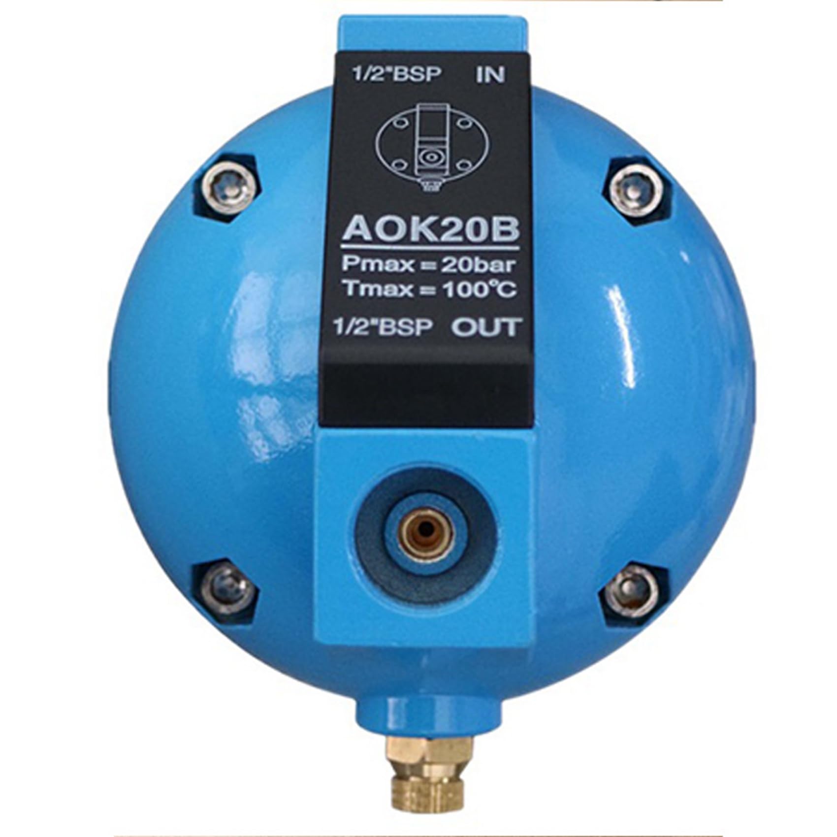 2X AOK20B Filtro de Drenaje Automático Compresor de Aire Válvula de Drenaje Automática Válvula de Drenaje de Bola
